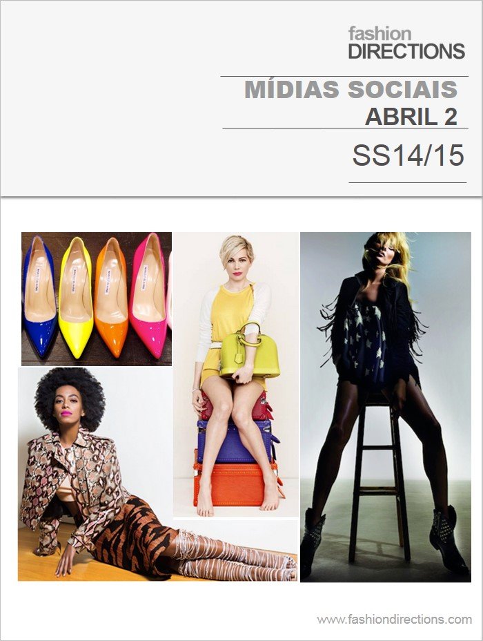 Cover Mídias Sociais Abril 2 Tendências verão 2015 Fashion Directions