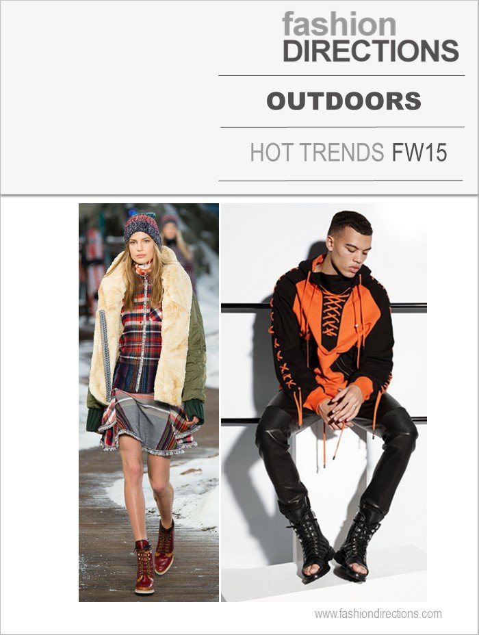 Outdoors Tendências Inverno 2015 Fashion Directions