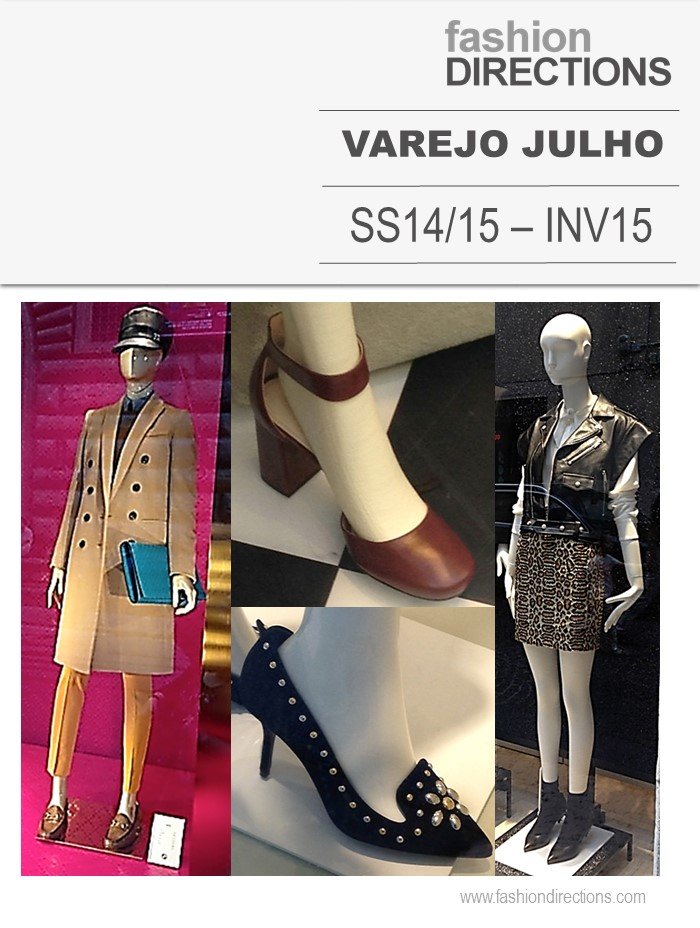 Vitrines e Varejo Julho 2015 Fashion Directions