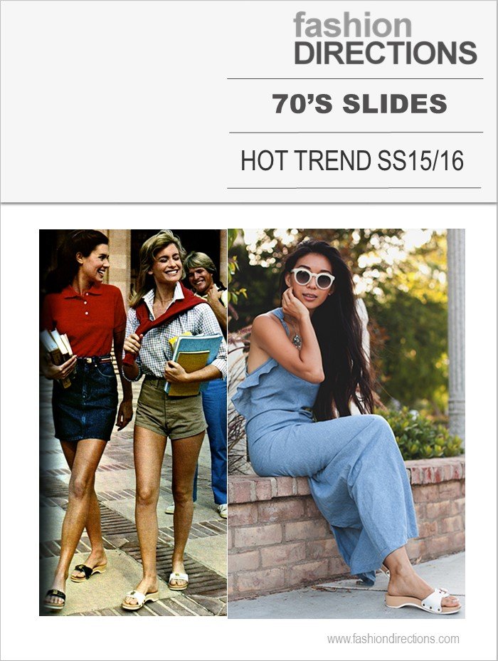 0's Slides Hot trends SS15 Fashion Directions 