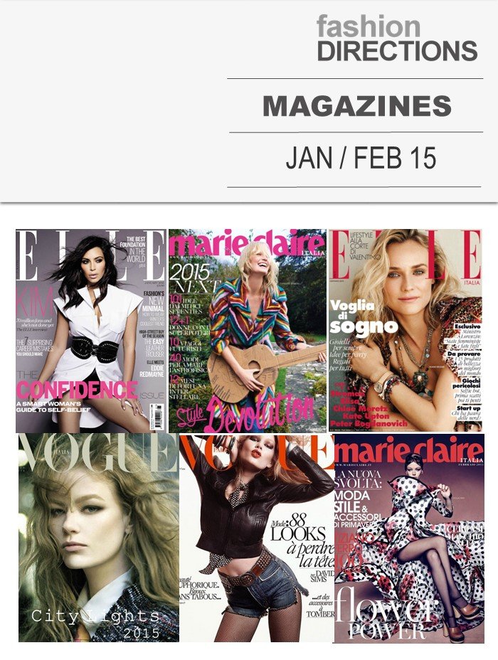 Magazines January 15 Fashion Directions