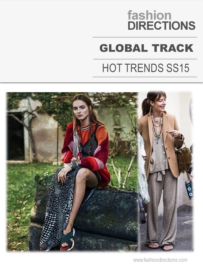 1 Global Track  Hot Trends SS15 Fashion Directions
