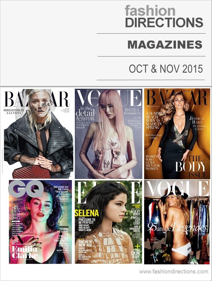 1 Fashion Editorials Magazines October November-min