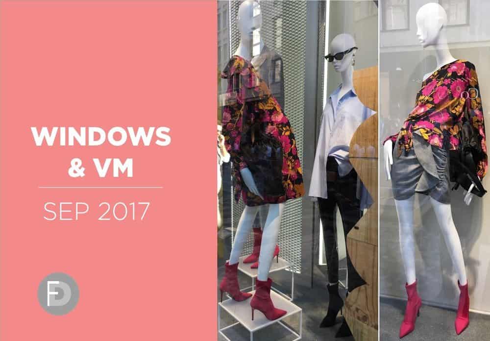 Shoes Windows & VM September 2017