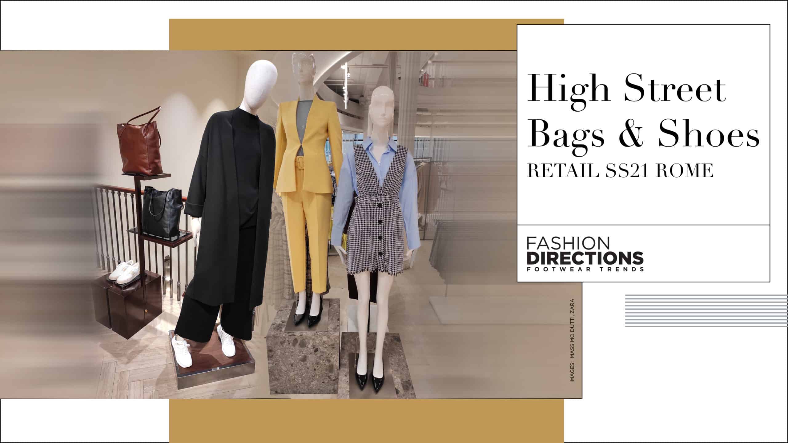 High Street bags shoes RETAIL SS21 ROME 1