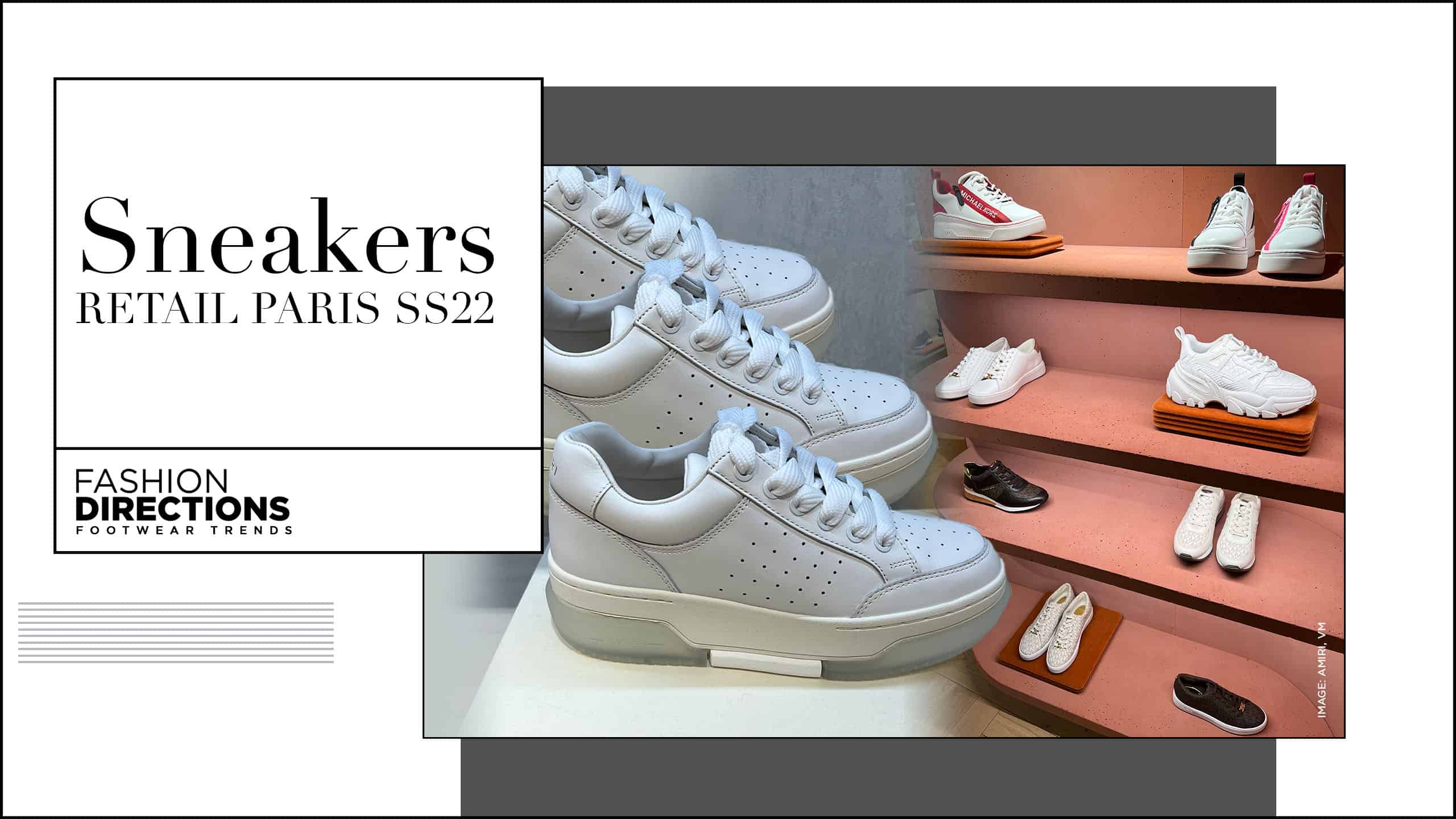 Retail sneakers Paris ss22