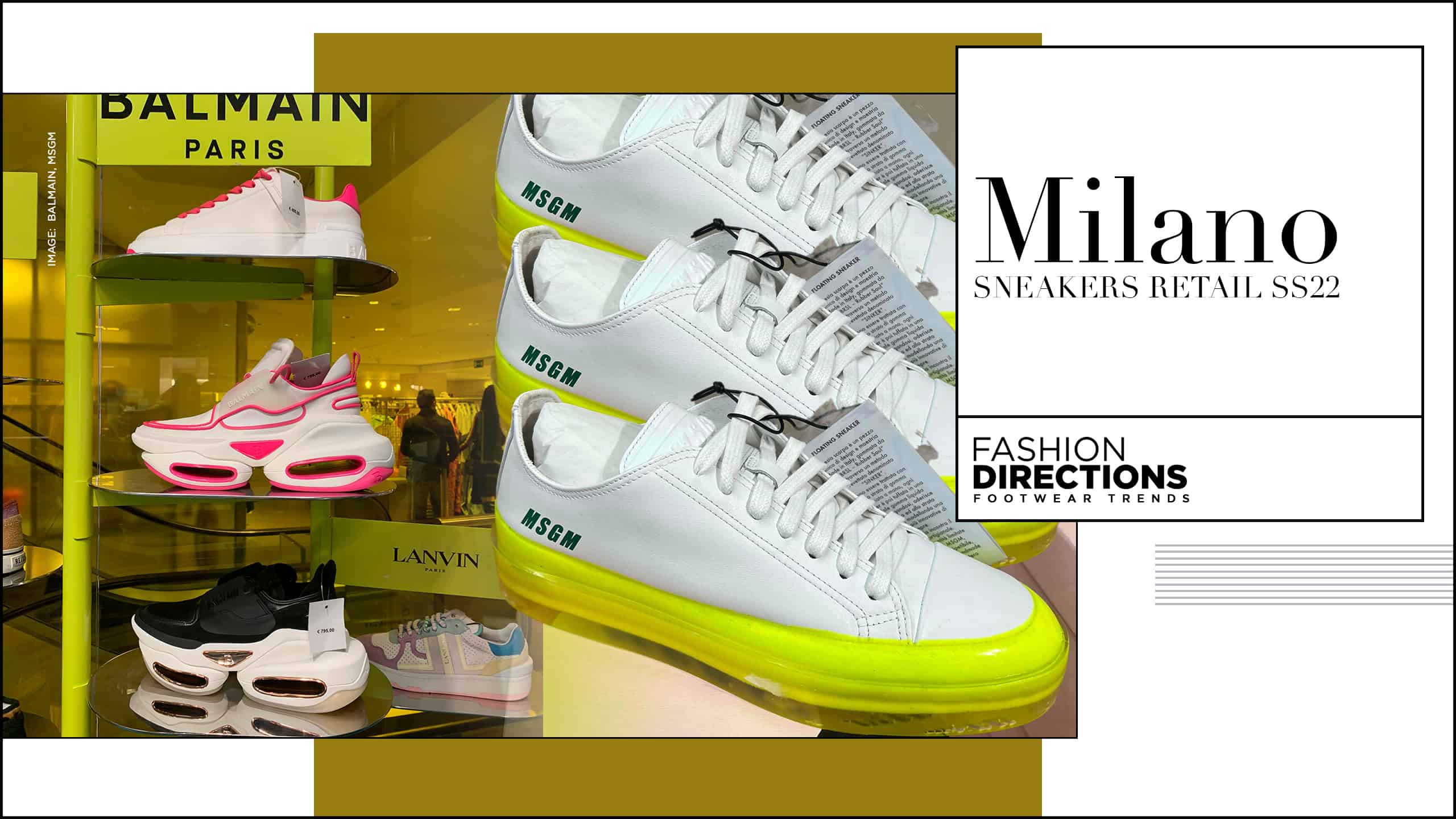 Retail Sneakers Milano SS22 1