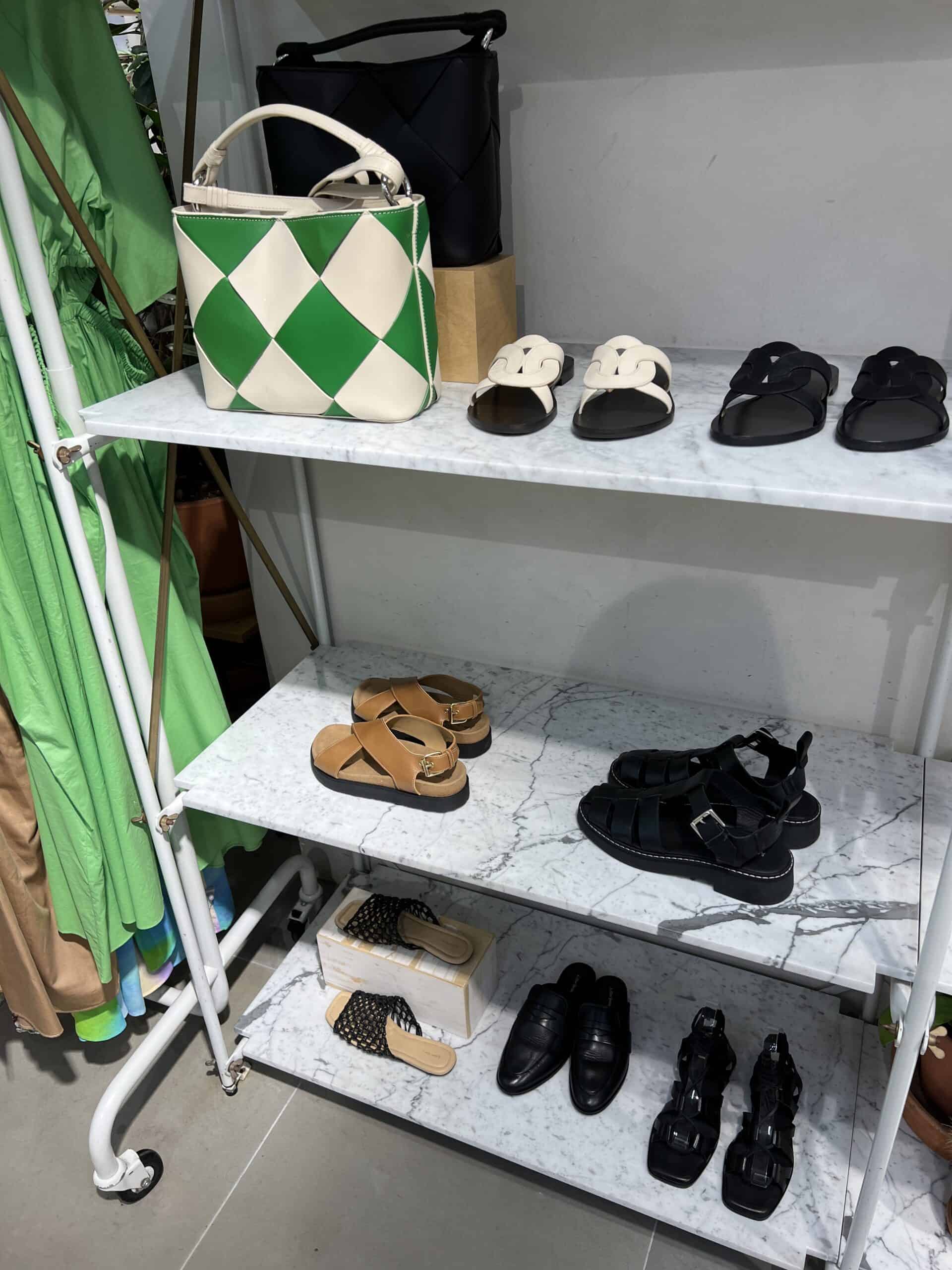 1 retail women ss23 sandals clogs flats platform leather suede neutrals other stories