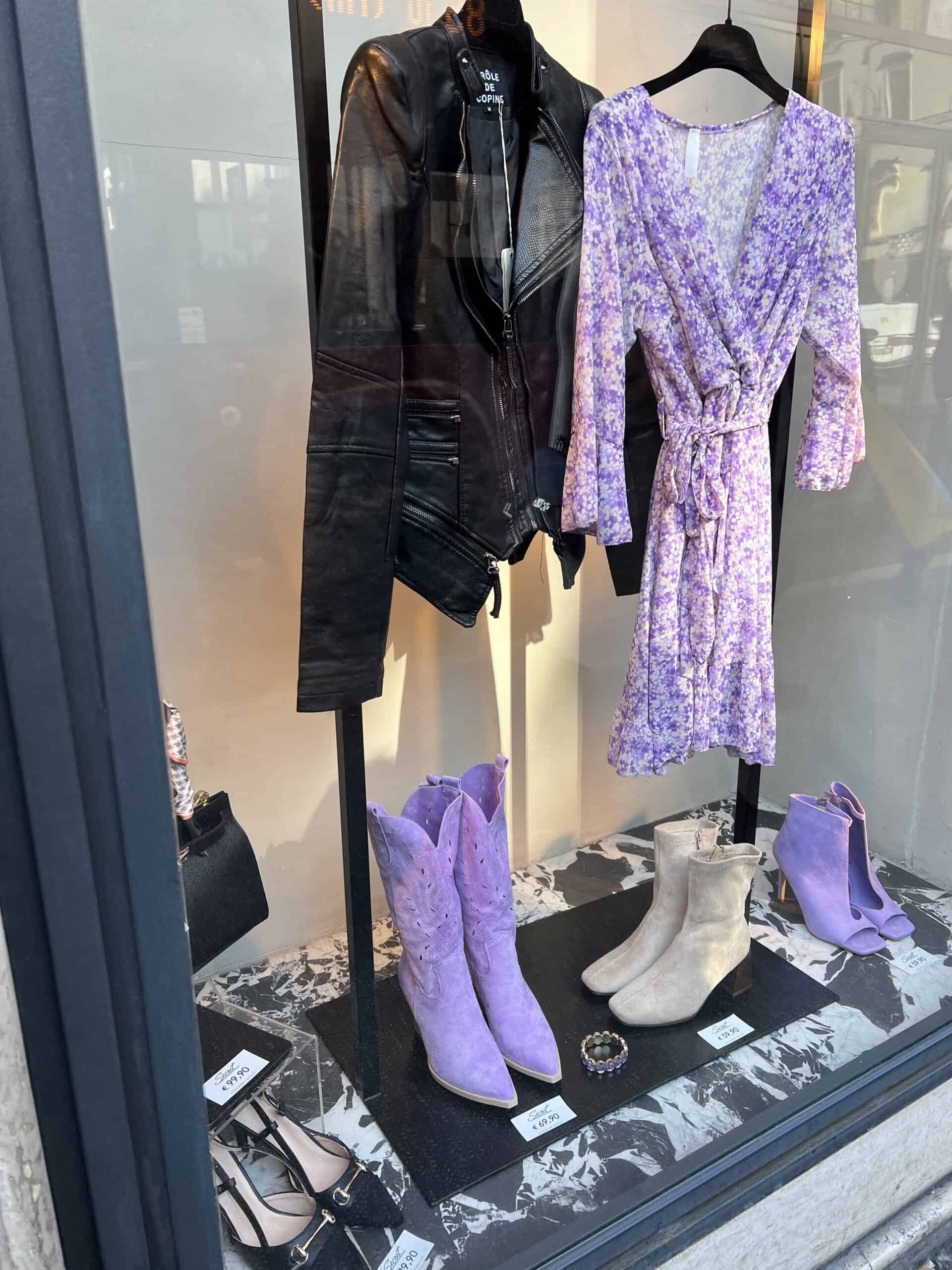 1 retail women ss23 windows western boots open booties satin beige lavender