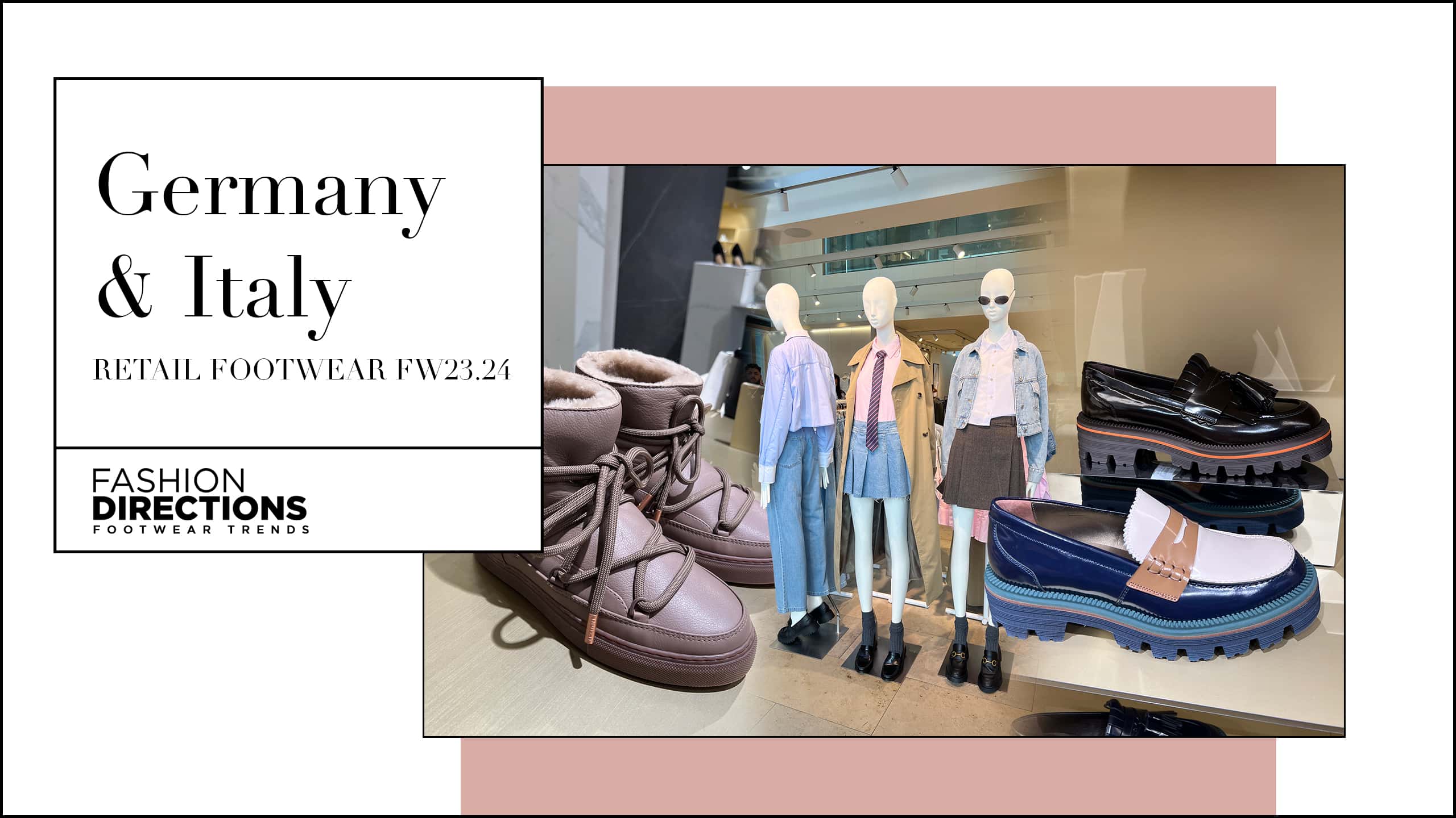 Germany Italy Retail Footwear fw23.24