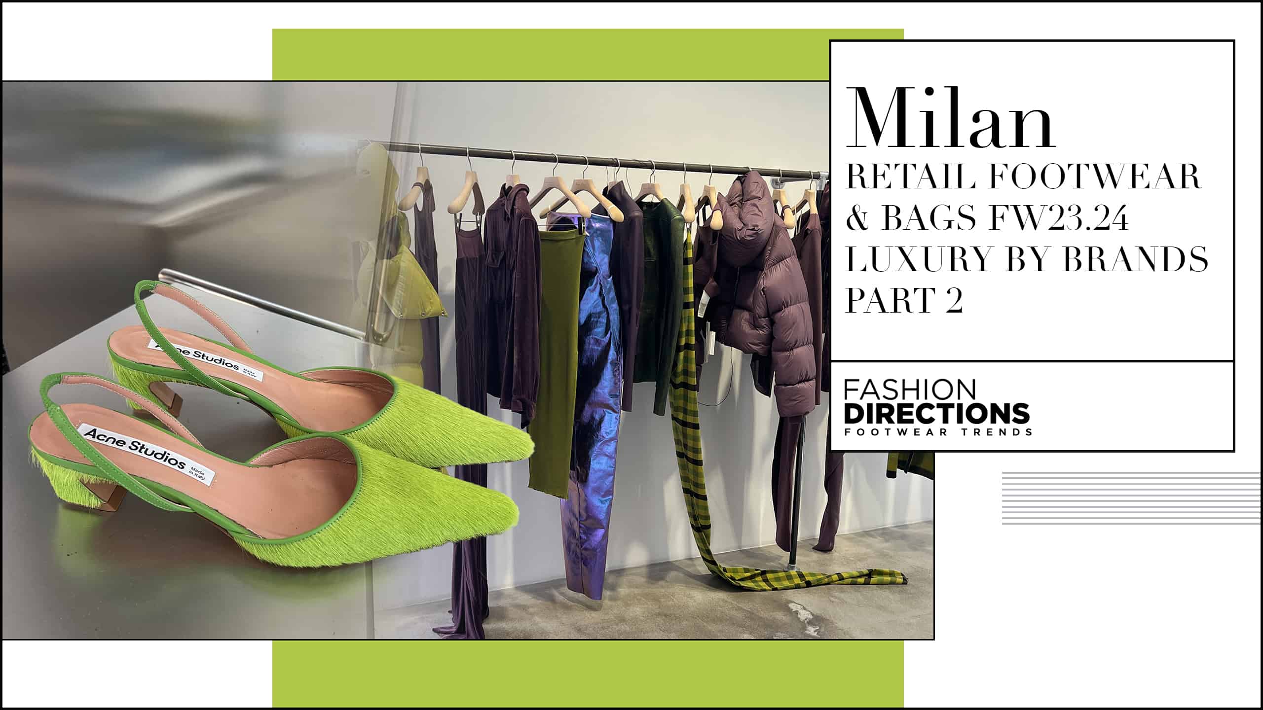 Milan Retail Footwear Bags fw23.24 Luxury By Brands Part 2