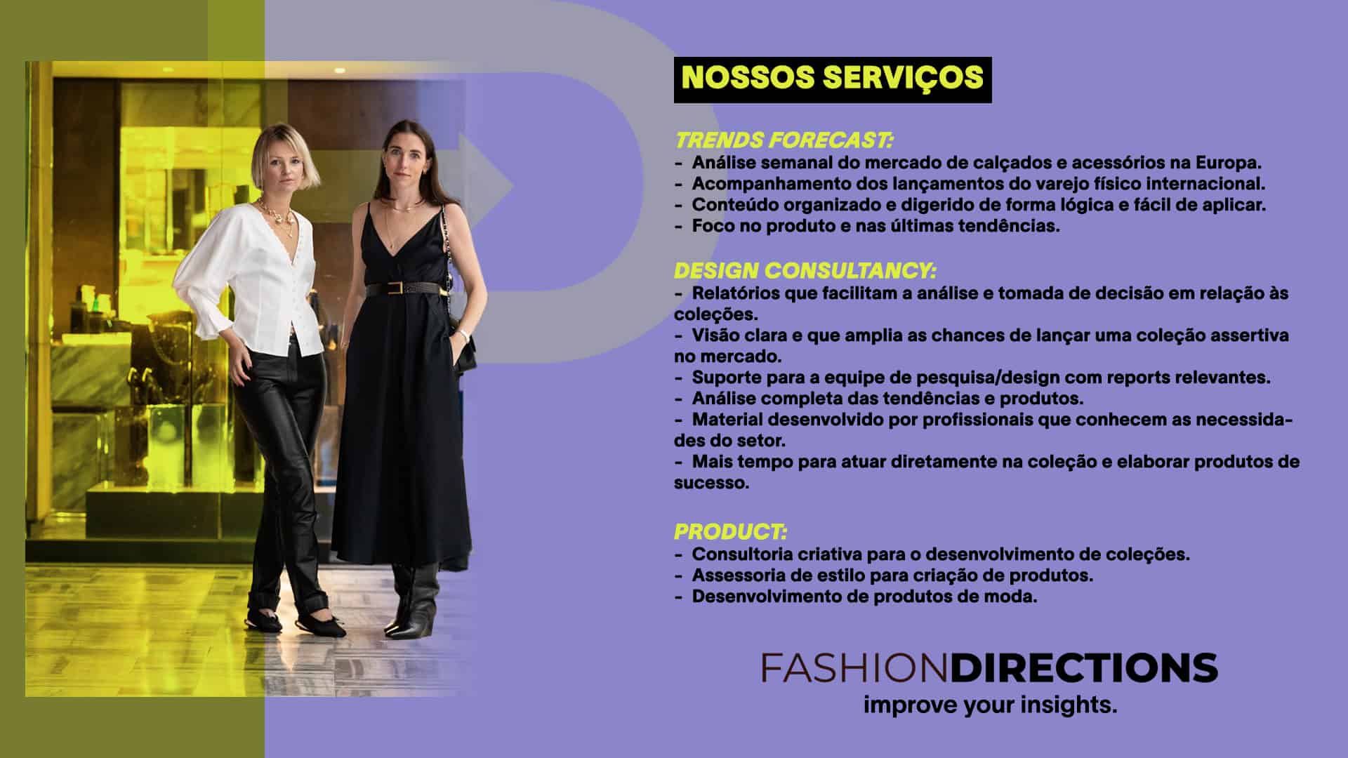 fashion directions consulting services