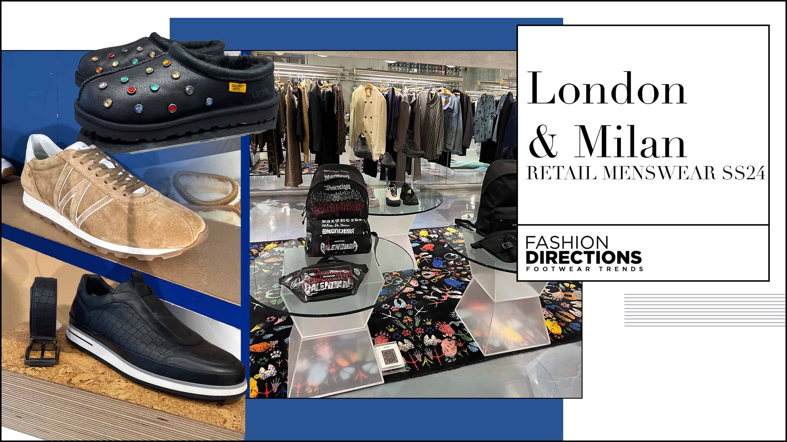 London Milan Retail Menswear ss24