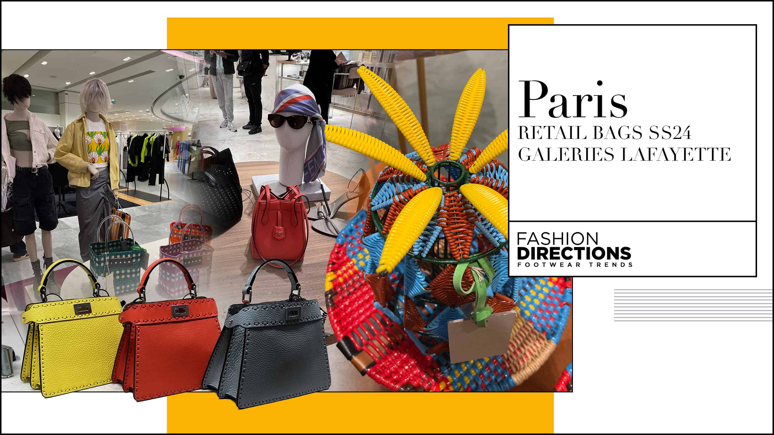 Paris Retail Bags ss24 Galeries Lafayette